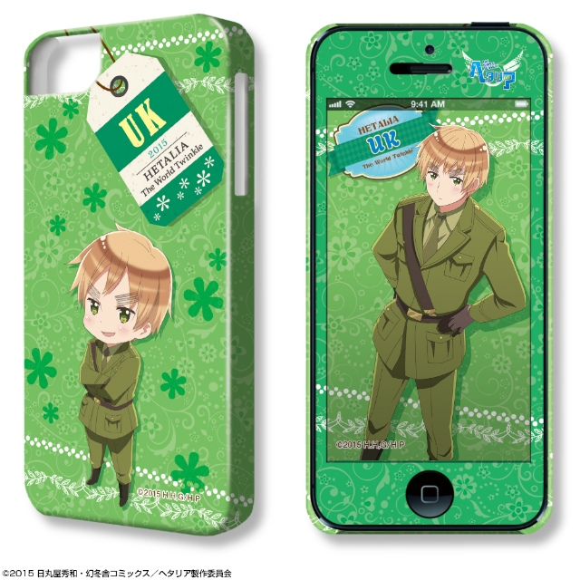 グッズ 携帯グッズ ヘタリア The World Twinkle Iphone5 5sケース 保護シート イギリス ゲーマーズ キャラクターグッズ 商品の総合通販