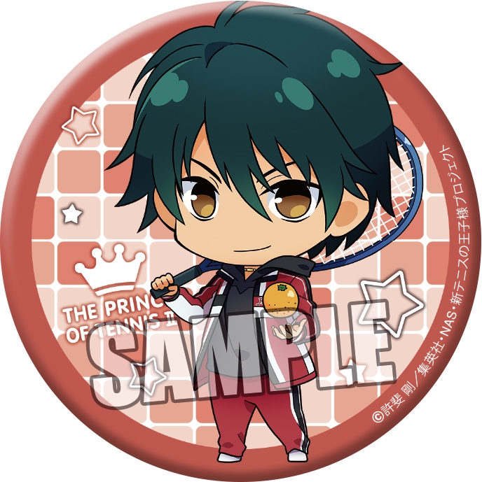 グッズ バッチ 新テニスの王子様 缶バッジ ちびキャラver 越前 リョーガ ゲーマーズ キャラクターグッズ商品の総合通販