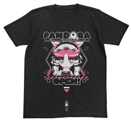 グッズ Tシャツ 紅殻のパンドラ クラリオン オープン Tシャツ ブラック S ゲーマーズ キャラクターグッズ商品の総合通販