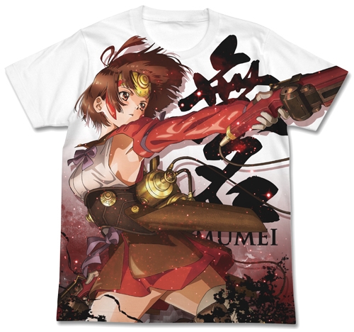 グッズ Tシャツ 甲鉄城のカバネリ 無名フルグラフィックtシャツ White Xl ゲーマーズ キャラクターグッズ商品の総合通販