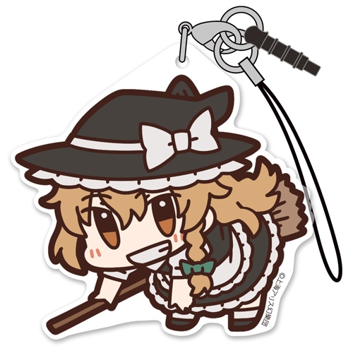 グッズ ストラップ 東方project 霧雨魔理沙 アクリルつままれストラップ ゲーマーズ キャラクターグッズ商品の総合通販