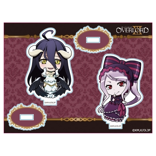 グッズ スタンドポップ オーバーロードiii アクリルスタンドb アルベド シャルティア ゲーマーズ キャラクターグッズ商品の総合通販