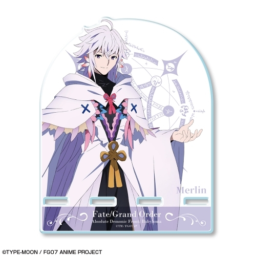 グッズ スタンドポップ Fate Grand Order 絶対魔獣戦線バビロニア アクリルスマホスタンド デザイン05 マーリン ゲーマーズ キャラクターグッズ商品の総合通販