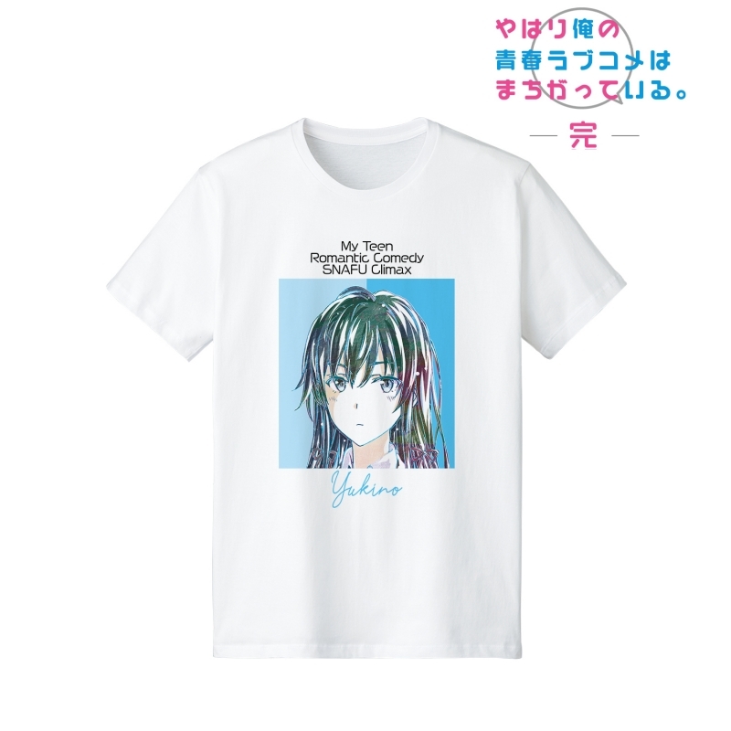 【グッズ-Tシャツ】やはり俺の青春ラブコメはまちがっている。完 雪ノ下雪乃 Ani-Art Tシャツメンズ(サイズ/S)