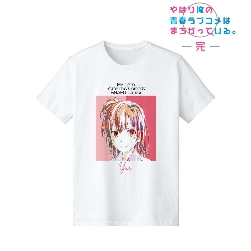 【グッズ-Tシャツ】やはり俺の青春ラブコメはまちがっている。完 由比ヶ浜結衣 Ani-Art Tシャツメンズ(サイズ/L)