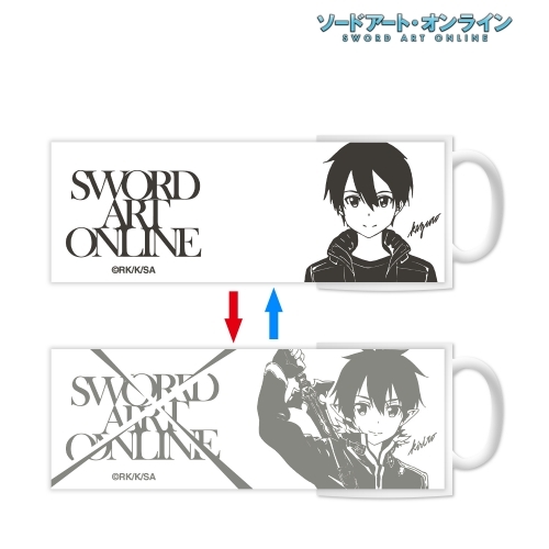 グッズ マグカップ ソードアート オンライン 桐ヶ谷和人 キリト チェンジングマグカップ ゲーマーズ キャラクターグッズ商品の総合通販