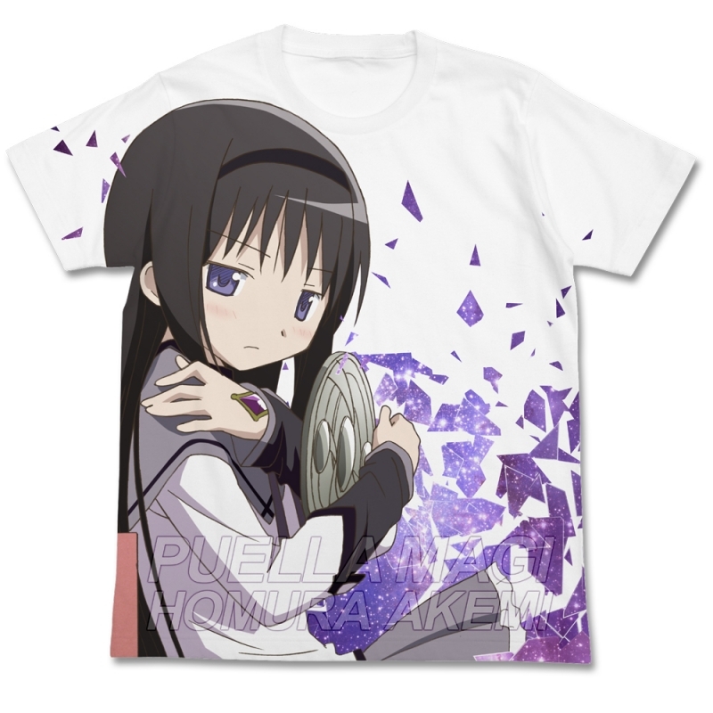 グッズ Tシャツ 魔法少女まどか マギカ 暁美ほむら フルグラフィックtシャツ Ver2 0 White L ゲーマーズ キャラクターグッズ商品の総合通販