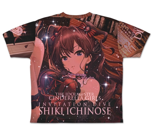 グッズ Tシャツ アイドルマスター シンデレラガールズ インビテーション ダイブ 一ノ瀬志希 両面フルグラフィックtシャツ L ゲーマーズ キャラクターグッズ商品の総合通販