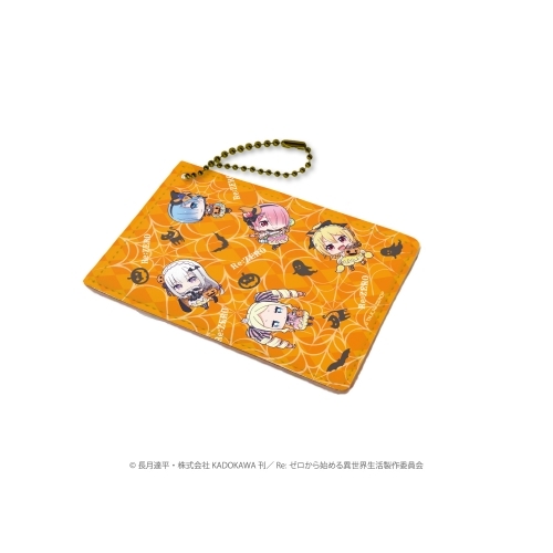 グッズ パスケース Re ゼロから始める異世界生活 キャラパス 05 集合デザイン ハロウィンver ミニキャラ ゲーマーズ キャラクターグッズ商品の総合通販