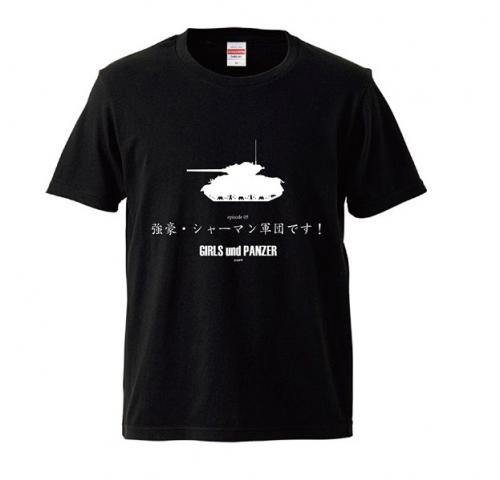 グッズ Tシャツ ガールズ パンツァー劇場版 全話tシャツ 5話 Lサイズ ゲーマーズ キャラクターグッズ商品の総合通販