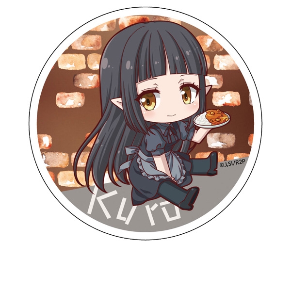 グッズ コースター 異世界食堂2 ぺたん娘アクリルコースター クロ ゲーマーズ キャラクターグッズ商品の総合通販