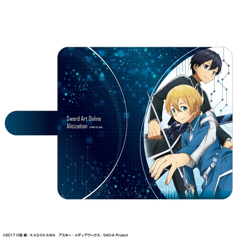 グッズ 携帯グッズ ソードアート オンライン アリシゼーション ブックスタイルスマホケース Mサイズ デザイン01 キリト ユージオ A ゲーマーズ キャラクターグッズ商品の総合通販