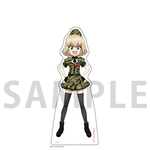 グッズ スタンドポップ ガールズ パンツァー最終章 等身大パネル カチューシャ ミリタリー Ver 受注生産商品 ゲーマーズ キャラクターグッズ商品の総合通販