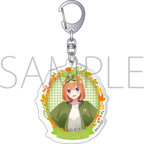 【グッズ-キーホルダー】五等分の花嫁∬ アクリルキーホルダー 四葉