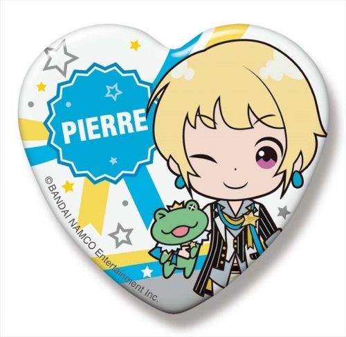 グッズ バッチ アイドルマスター Sidem Sidemini ハート缶バッジ グローリーモノクローム ピエール ゲーマーズ キャラクターグッズ商品の総合通販