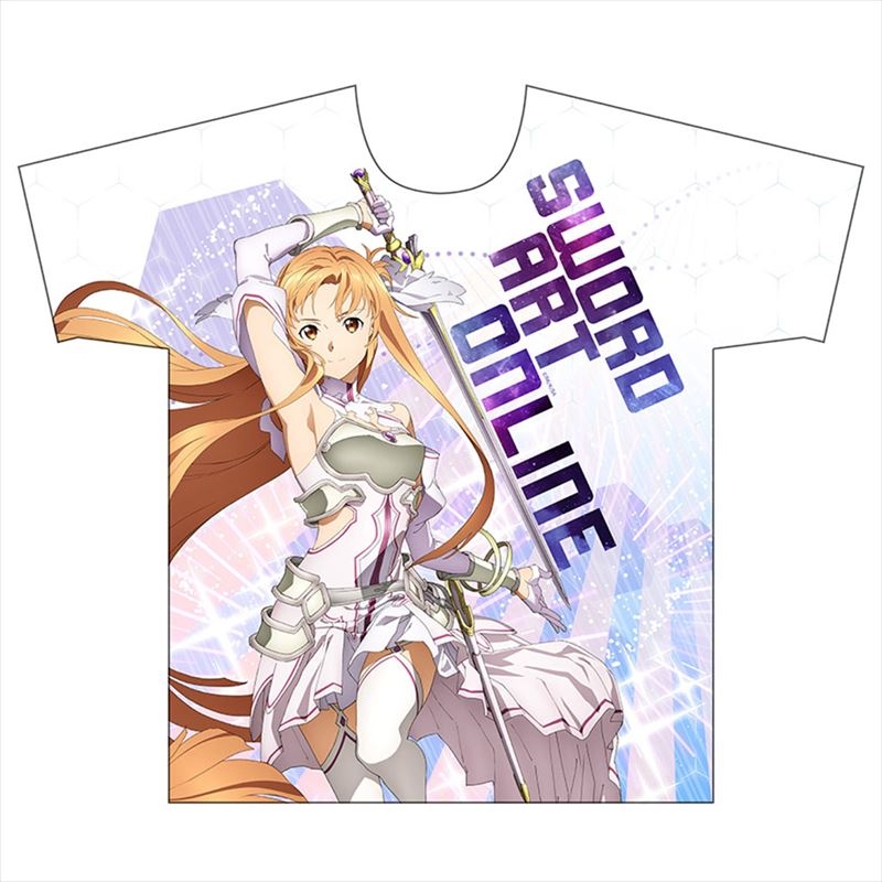 グッズ Tシャツ ソードアート オンライン アリシゼーション Wou フルグラフィックtシャツ アスナ 創世神ステイシア Mサイズ ゲーマーズ キャラクターグッズ商品の総合通販