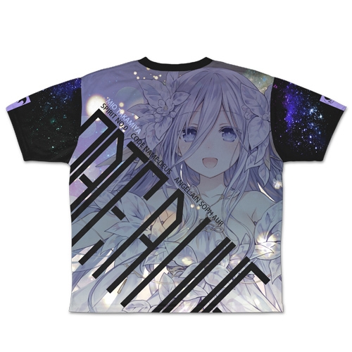 グッズ Tシャツ デート ア ライブ 原作版 崇宮澪 両面フルグラフィックtシャツ M ゲーマーズ キャラクターグッズ商品の総合通販