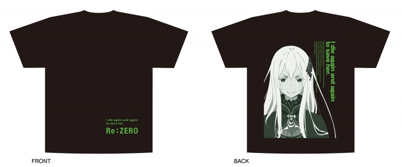 【グッズ-Tシャツ】Re:ゼロから始める異世界生活 Tシャツ(エキドナ)
