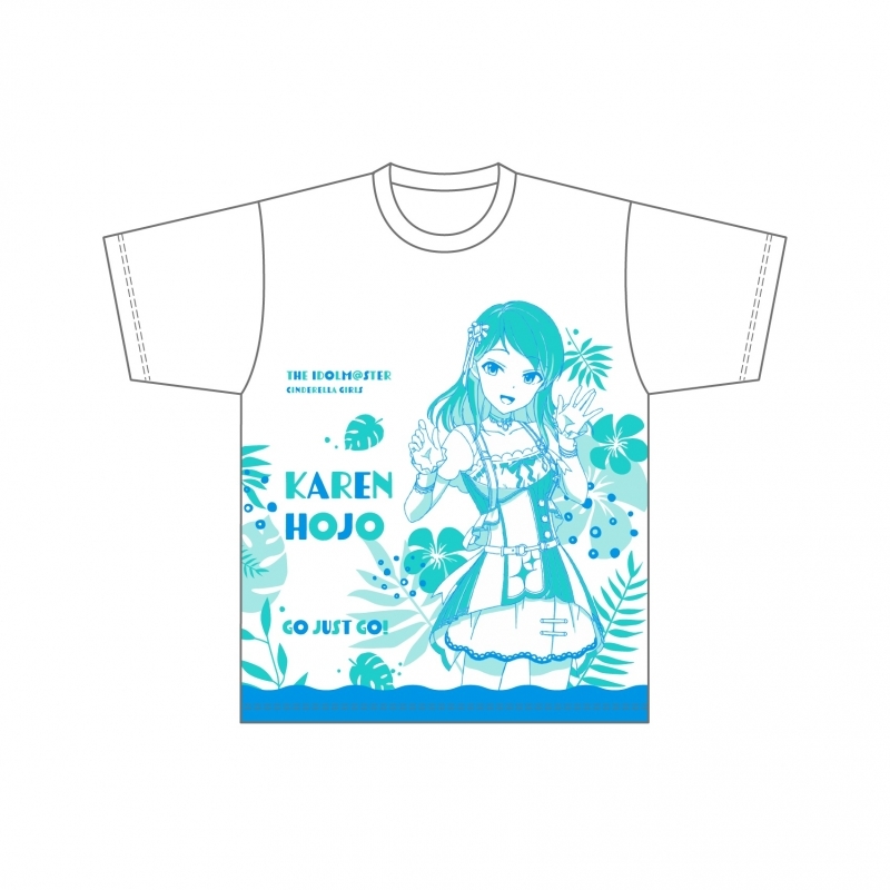 グッズ Tシャツ アイドルマスター シンデレラガールズ Go Just Go Tシャツ 北条加蓮 ゲーマーズ キャラクターグッズ商品の総合通販