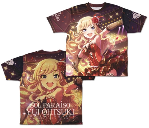グッズ Tシャツ アイドルマスター シンデレラガールズ ソル パライソ 大槻唯 両面フルグラフィックtシャツ L ゲーマーズ キャラクターグッズ商品の総合通販