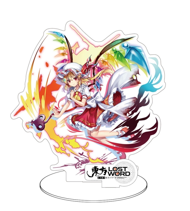 グッズ スタンドポップ 東方lostword アクリルフィギュア 007 フランドール スカーレット ゲーマーズ キャラクターグッズ商品の総合通販