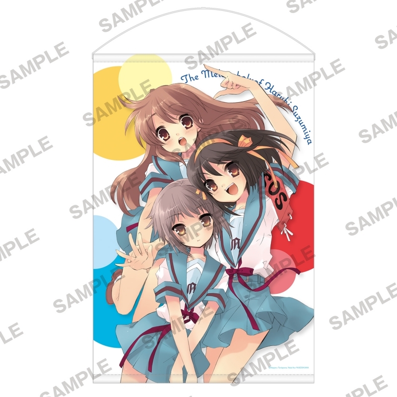 グッズ タペストリー 涼宮ハルヒシリーズ B2タペストリー ハルヒ みくる 長門ver ゲーマーズ キャラクターグッズ商品の総合通販