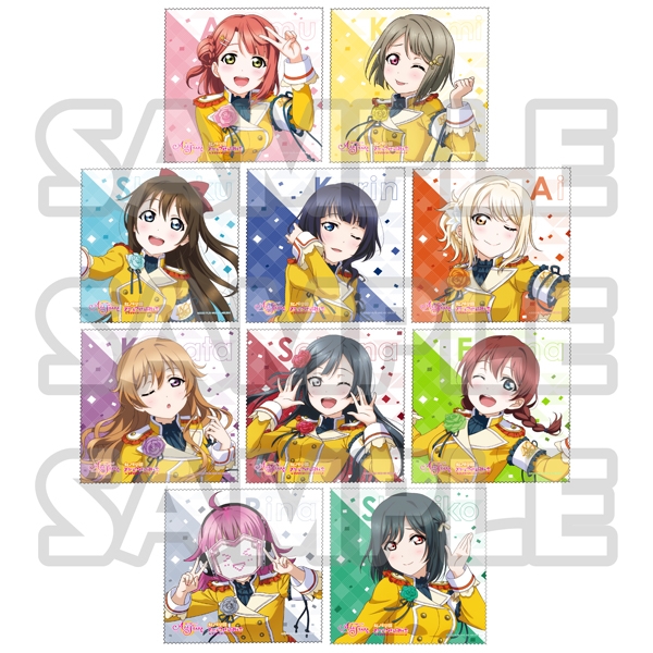 グッズ ハンカチ ラブライブ スクールアイドルフェスティバル All Stars トレーディングクリーナークロス 虹ヶ咲学園スクールアイドル同好会 特価 ゲーマーズ キャラクターグッズ商品の総合通販