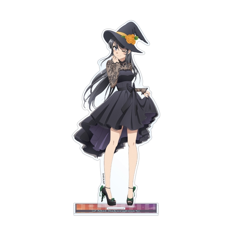 グッズ スタンドポップ 青春ブタ野郎はバニーガール先輩の夢を見ない 描き下ろしイラスト 桜島麻衣 ハロウィンver Bigアクリルスタンド ゲーマーズ キャラクターグッズ商品の総合通販