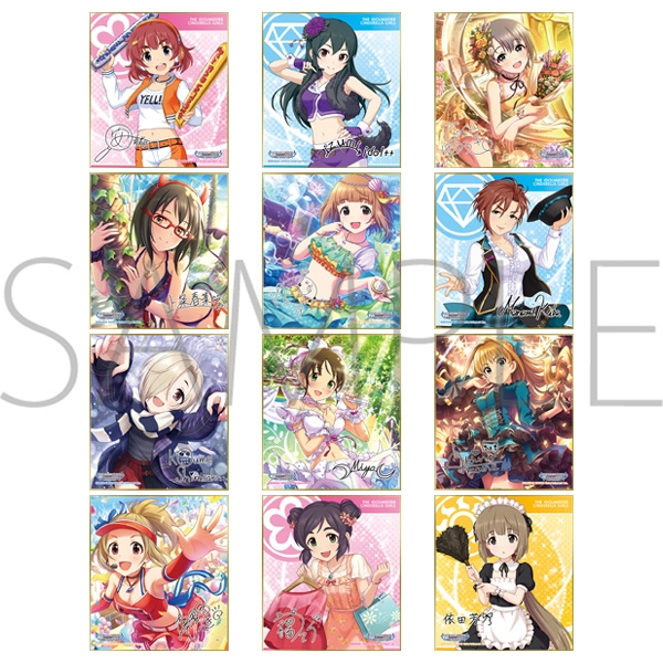 グッズ 色紙 アイドルマスター シンデレラガールズ ミニ色紙コレクション 特価 ゲーマーズ キャラクターグッズ商品の総合通販