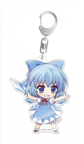 グッズ キーホルダー 東方project デカアクリルキーホルダー チルノ ゲーマーズ キャラクターグッズ商品の総合通販