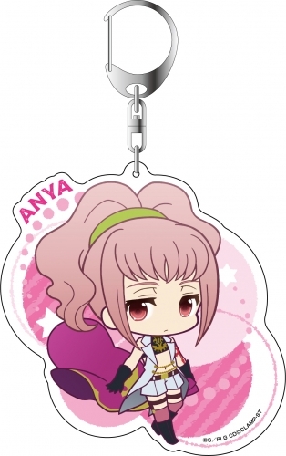グッズ キーホルダー コードギアス 反逆のルルーシュ 皇道 デカキーホルダー ぷにキャラ アーニャ ゲーマーズ キャラクターグッズ商品の総合通販