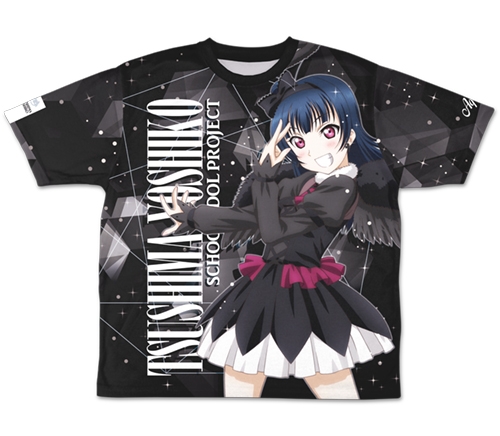 グッズ Tシャツ ラブライブ サンシャイン 津島善子 両面フルグラフィックtシャツ ゴスロリver S ゲーマーズ キャラクターグッズ商品の総合通販