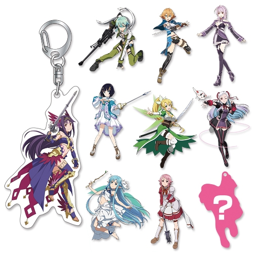 グッズ キーホルダー ソードアート オンライン ゲームシリーズ トレーディング ヒロインアクリルキーホルダー ヒロインづくし2 ゲーマーズ キャラクターグッズ商品の総合通販