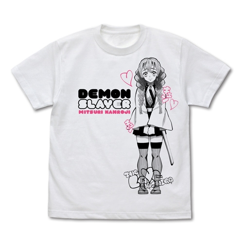 グッズ Tシャツ 鬼滅の刃 恋柱 甘露寺蜜璃 Tシャツ White M ゲーマーズ キャラクターグッズ商品の総合通販