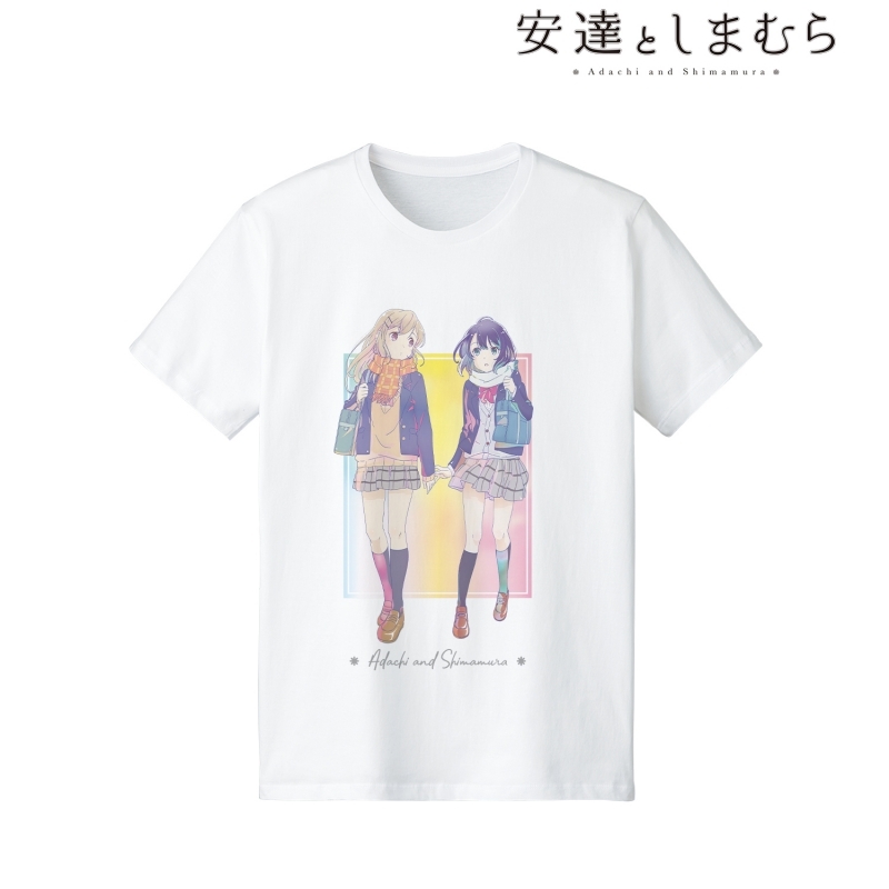 【グッズ-Tシャツ】安達としまむら 安達&しまむら Ani-Art clear label Tシャツメンズ(サイズ/S)