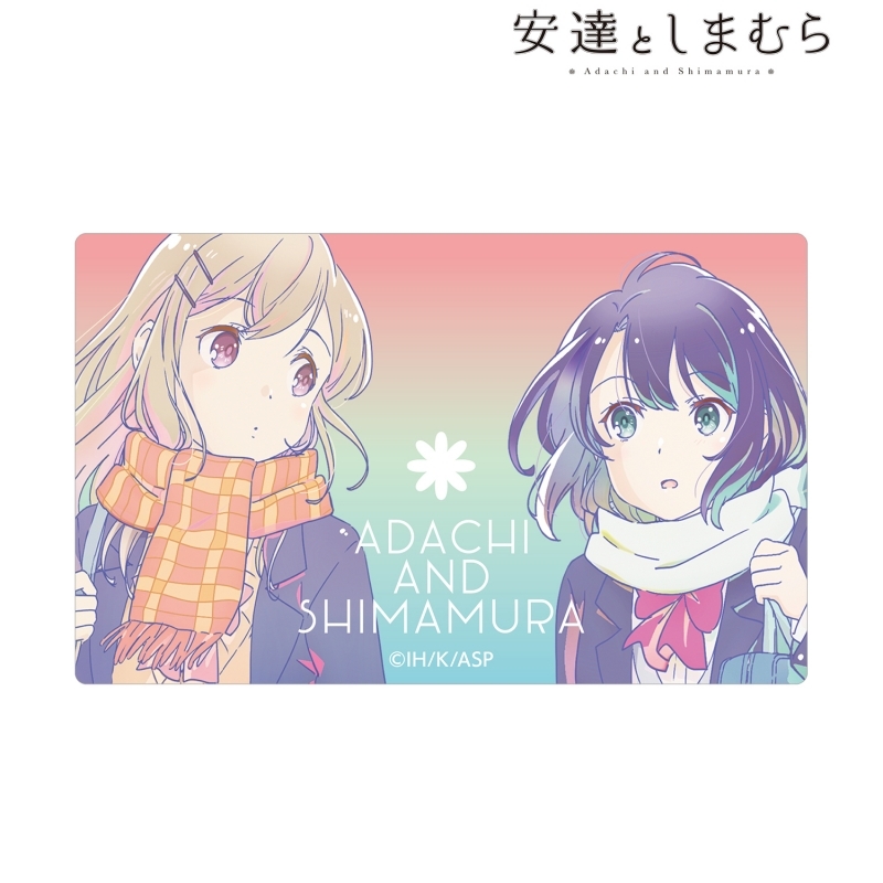 【グッズ-ステッカー】安達としまむら 安達&しまむら Ani-Art clear label カードステッカー