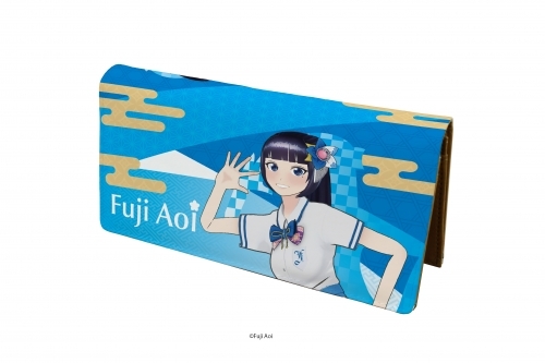 グッズ 財布 富士葵 ロングキャラ財布 01 自己紹介デザイン ゲーマーズ キャラクターグッズ商品の総合通販