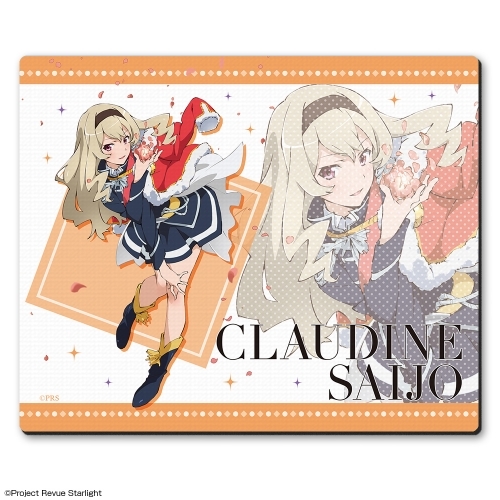 グッズ マウスパッド 少女 歌劇 レヴュースタァライト ラバーマウスパッド デザイン07 西條クロディーヌ ゲーマーズ キャラクターグッズ商品の総合通販