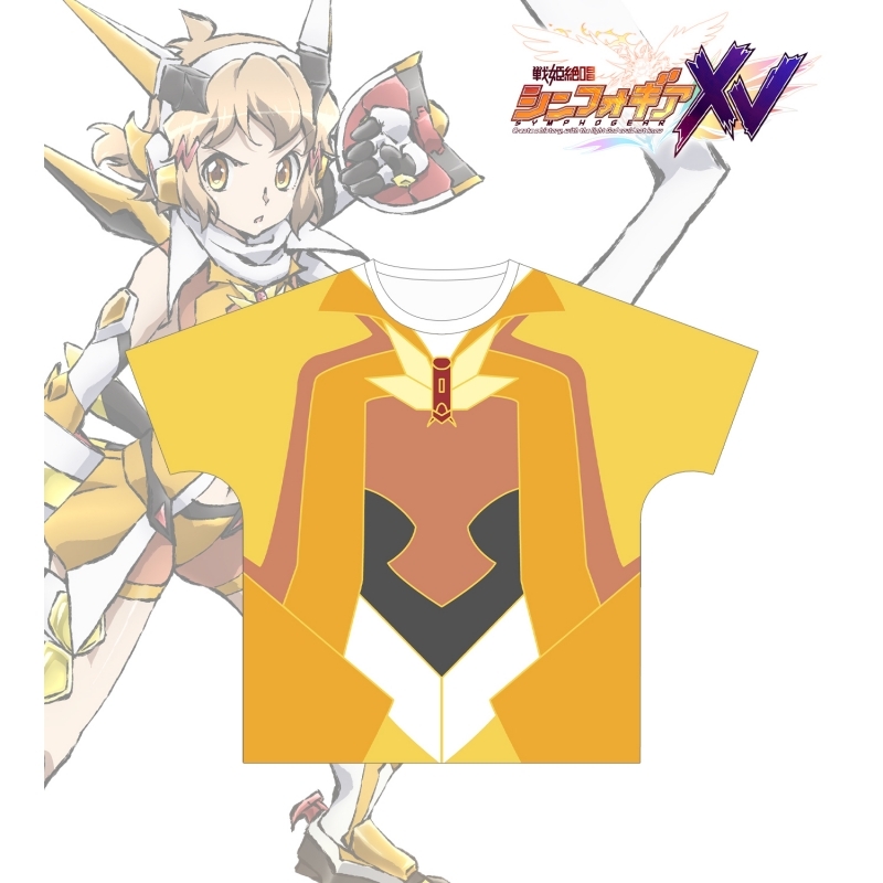 グッズ Tシャツ 戦姫絶唱シンフォギアxv 立花 響 ギアイメージ フルグラフィックtシャツユニセックス サイズ L ゲーマーズ キャラクターグッズ商品の総合通販