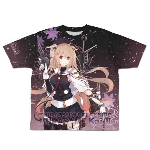 グッズ Tシャツ 艦隊これくしょん 艦これ 村雨改二 両面フルグラフィックtシャツ M ゲーマーズ キャラクターグッズ商品の総合通販