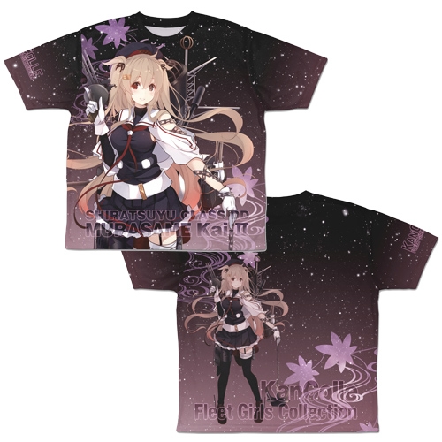 グッズ Tシャツ 艦隊これくしょん 艦これ 村雨改二 両面フルグラフィックtシャツ L ゲーマーズ キャラクターグッズ商品の総合通販