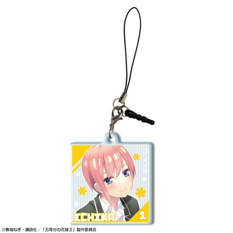 グッズ 携帯グッズ 五等分の花嫁 アクリルイヤホンジャックアクセサリー デザイン01 中野一花 ゲーマーズ キャラクターグッズ商品の総合通販