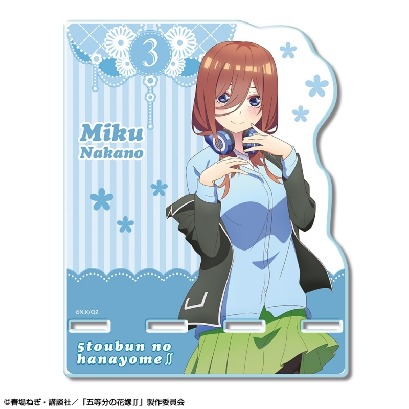 グッズ 携帯グッズ 五等分の花嫁 アクリルスマホスタンド デザイン03 中野三玖 ゲーマーズ キャラクターグッズ商品の総合通販