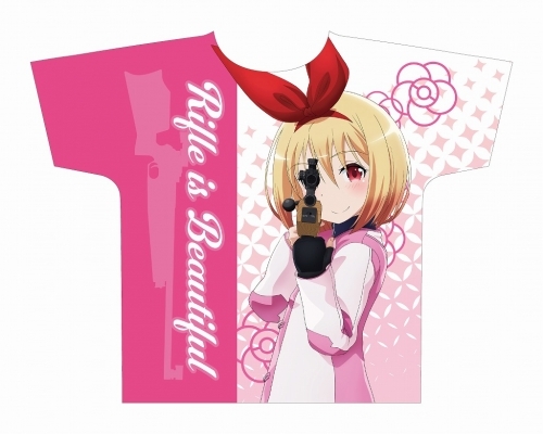 グッズ Tシャツ ライフル イズ ビューティフル フルグラフィックtシャツ 小倉ひかり ゲーマーズ キャラクターグッズ商品の総合通販