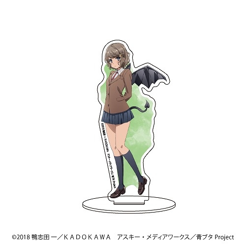 グッズ スタンドポップ 青春ブタ野郎はバニーガール先輩の夢を見ない キャラアクリルフィギュア 02 古賀朋絵 ゲーマーズ キャラクターグッズ商品の総合通販