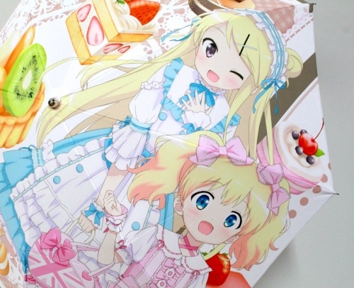 グッズ 傘 きんいろモザイク Pretty Days 折itagasa 描き下ろし