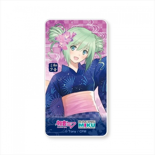 グッズ 携帯グッズ 初音ミク Gtプロジェクト モバイルバッテリー レーシングミク Tony 浴衣 応援ver ゲーマーズ キャラクターグッズ商品の総合通販