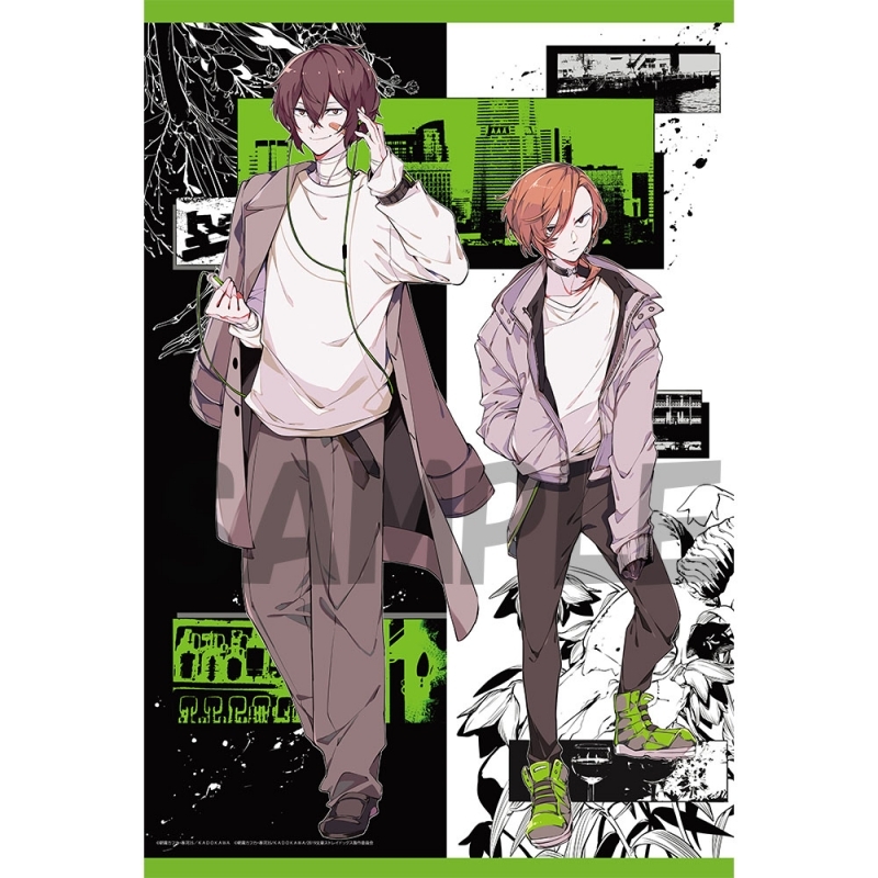 グッズ タペストリー 文豪ストレイドッグス 春河35イラスト B2タペストリー 太宰 中也 ゲーマーズ キャラクターグッズ商品の総合通販