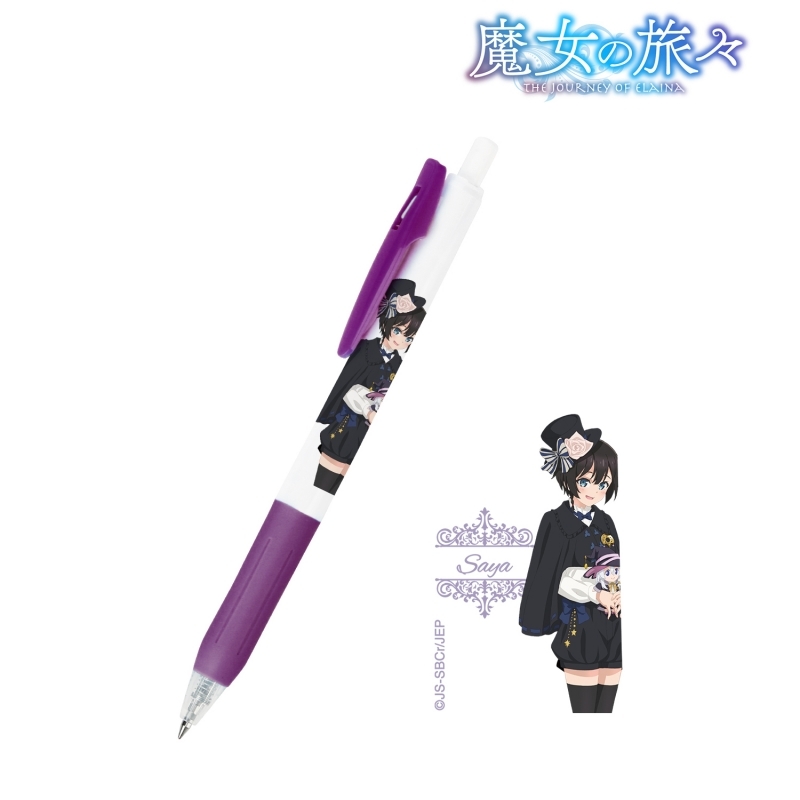 グッズ ボールペン 魔女の旅々 描き下ろしイラスト サヤ ロリータファッションver ゲルインクボールペン ゲーマーズ キャラクターグッズ商品の総合通販