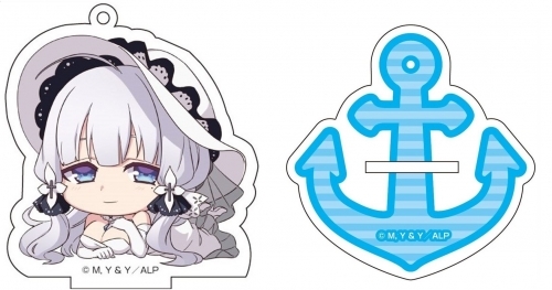 グッズ キーホルダー アズールレーン ごろりんアクリルキーホルダー イラストリアス ゲーマーズ キャラクターグッズ商品の総合通販
